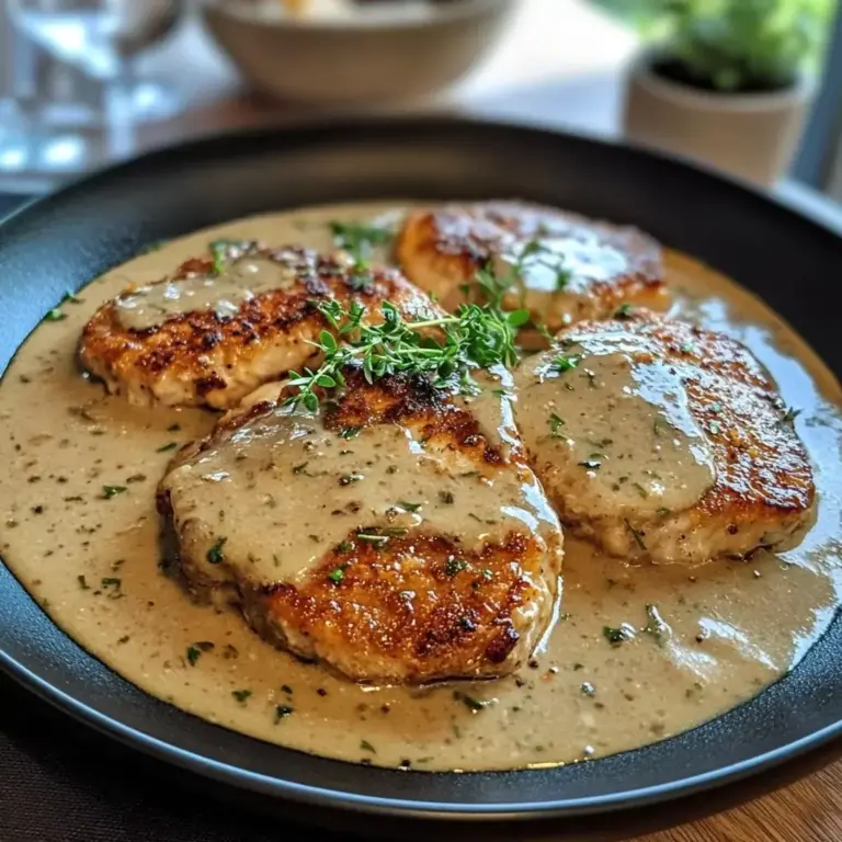 Escalopes de Veau Sauce Savoyarde : Un Délice Réconfortant