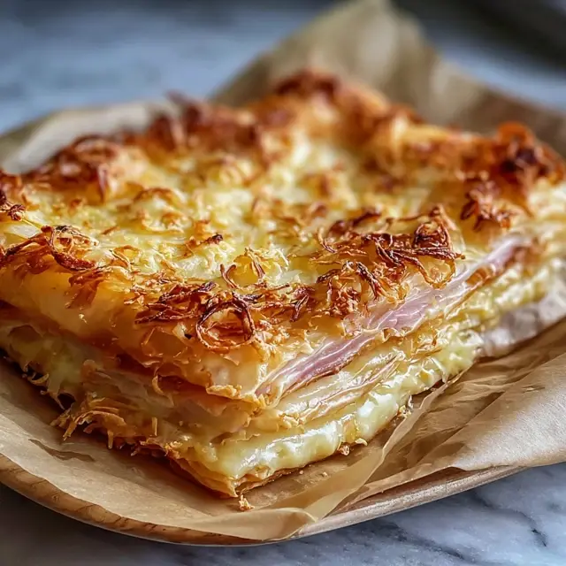 Feuilleté croustillant facile