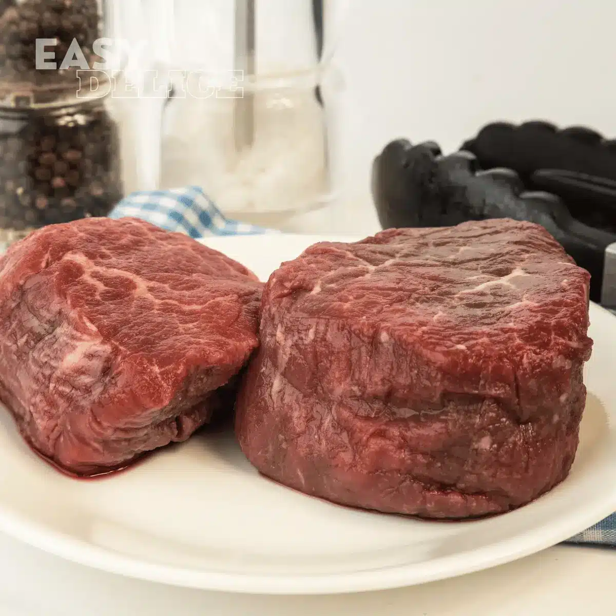 Filet Mignon à l'Air Fryer : Recette Facile et Délicieuse 2 filet mignon à l'Air Fryer