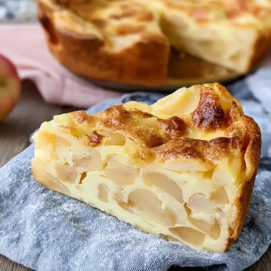Irrésistible Flan Aux Pommes