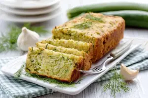 Flan de courgettes facile et léger