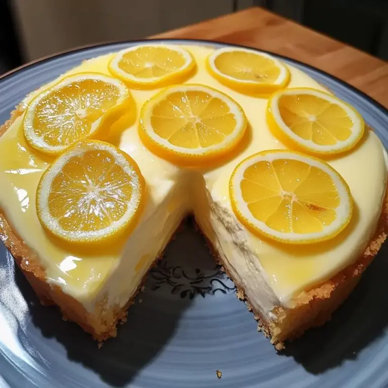 Fondant Citron Mascarpone : Une Douceur Moelleuse et Parfumée