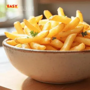 Frites maison croustillantes au airfryer
