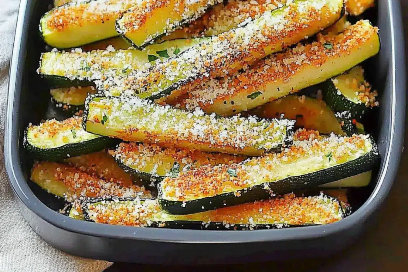 frites de courgette au parmesan
