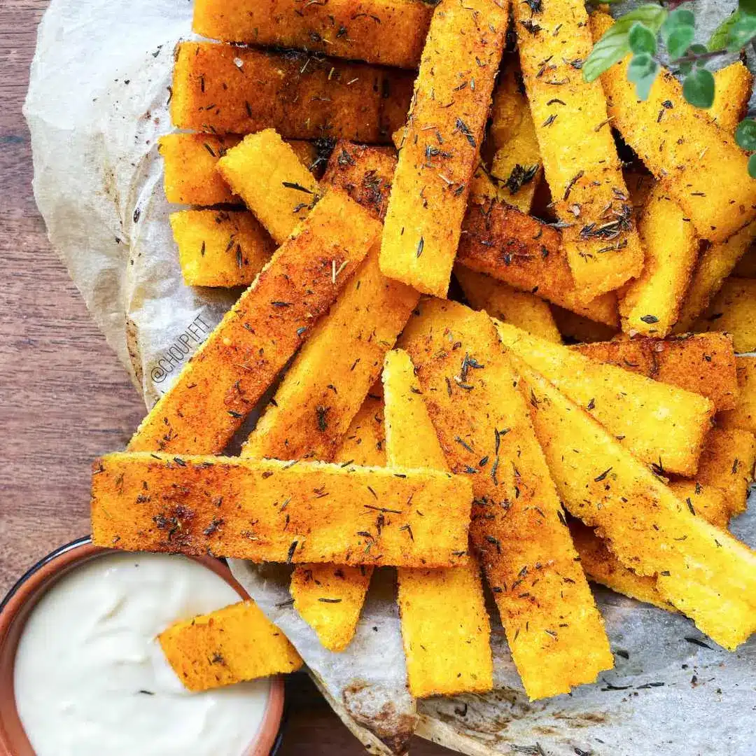 frites de polenta au four