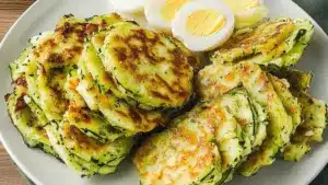 Galette courgette fromage