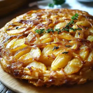 Galette de pommes de terre alsacienne traditionnelle