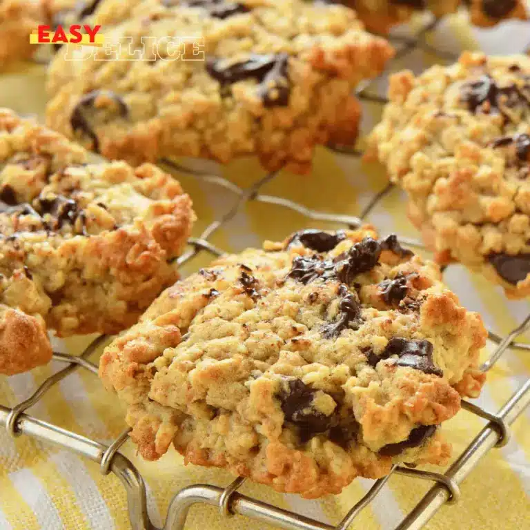 Galettes à l’Avoine et aux Pépites de Chocolat à la Friteuse à Air Chaud (Air Fryer)
