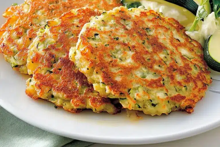 Galettes de courgettes et fromage