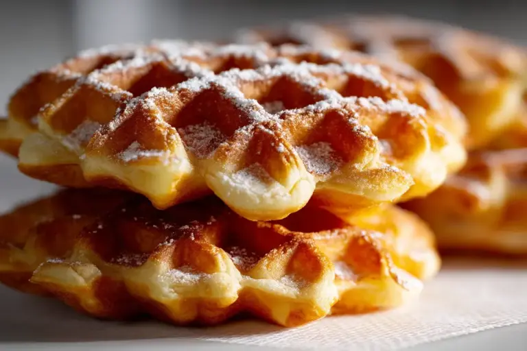 Gaufre Brioche : Le mariage parfait entre moelleux et croustillant