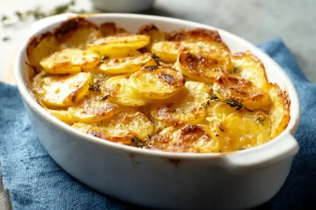 Gratin dauphinois airfryer : la recette rapide et croustillante que votre famille va adorer !