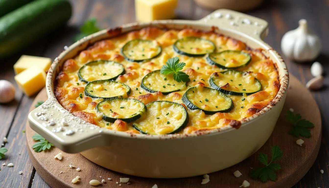 Recette de gratin de courgettes moelleux 2 gratin de courgettes