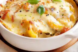 Gratin de légumes à la crème de fromage