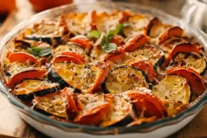 Gratin de légumes à la provençale