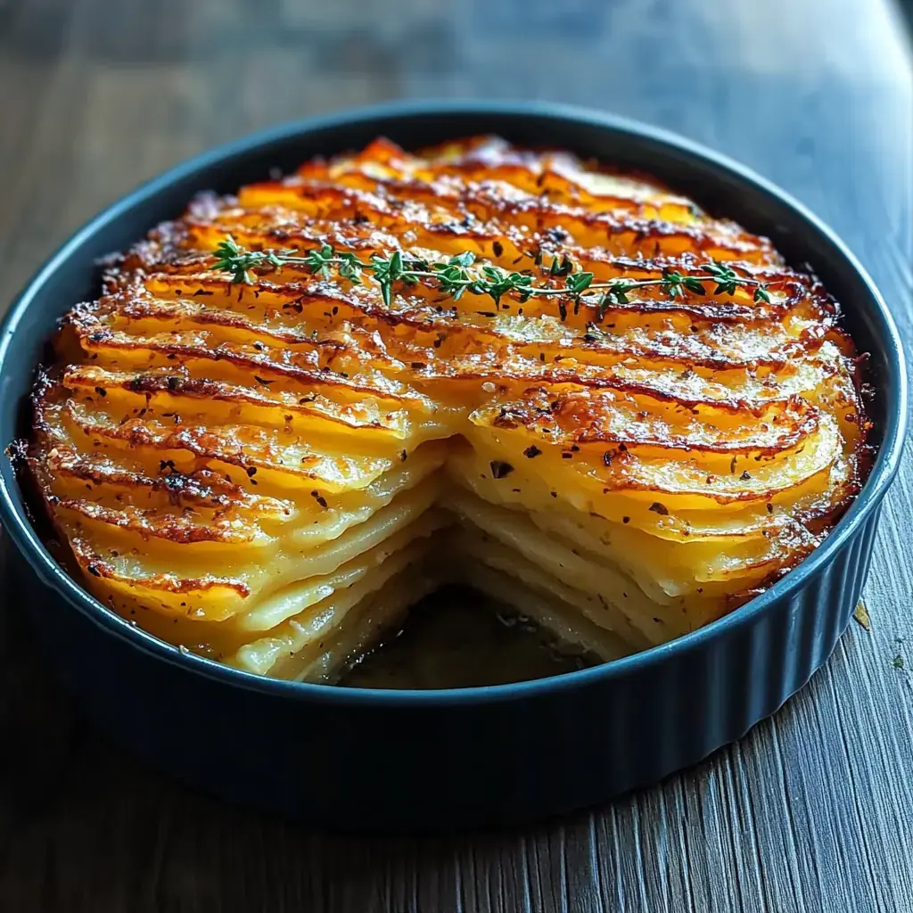 Gratins de Pommes de Terre Croustillants et Fondants