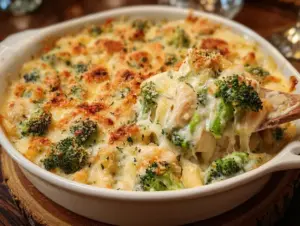 Gratin Poulet Brocoli
