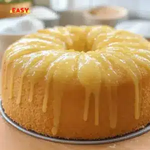 Gâteau au citron moelleux