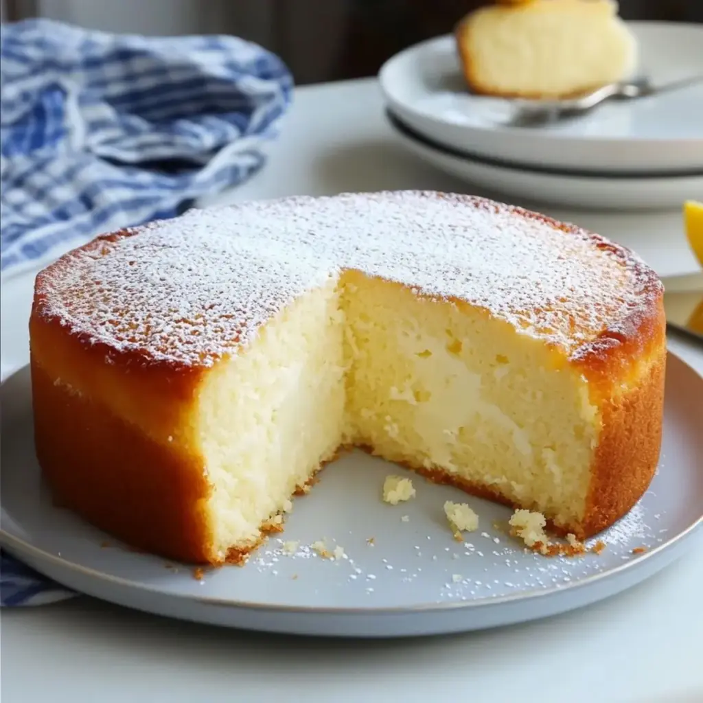 Gâteau Au Fromage Blanc Moelleux