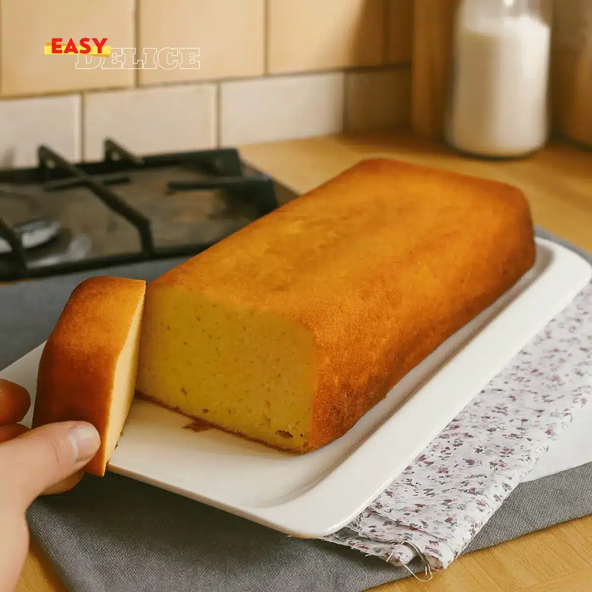 GÂTEAU AU LAIT CONCENTRÉ SUCRÉ – SIMPLE, MOELLEUX & GOURMAND 2 gâteau au lait concentré sucré
