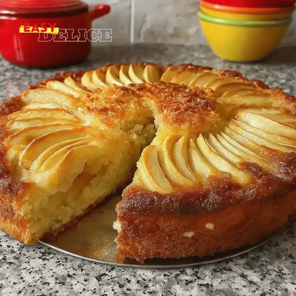 Recette de Gâteau au Yaourt aux Pommes : Facile et Moelleux