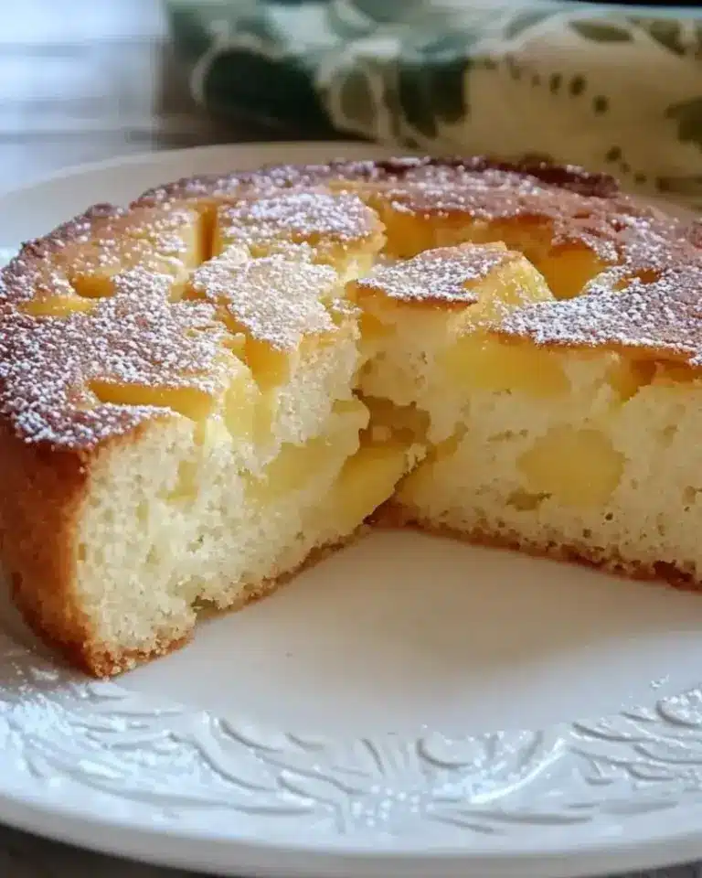 Gâteau au yaourt aux pommes