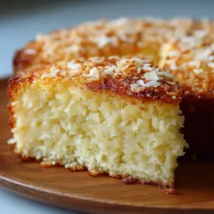 Gâteau au yaourt grec et noix de coco