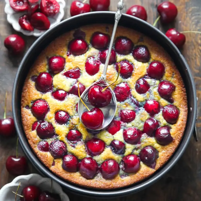 Simple Cherry Cake