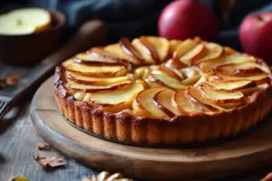 Gâteau aux pommes léger et sain