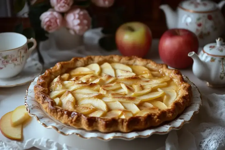 Gâteau aux pommes sans sucre et sans beurre : une gourmandise saine et savoureuse