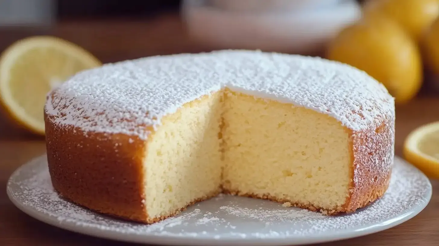 Gâteau coton au yaourt et au citron 2 gâteau coton au yaourt et au citron