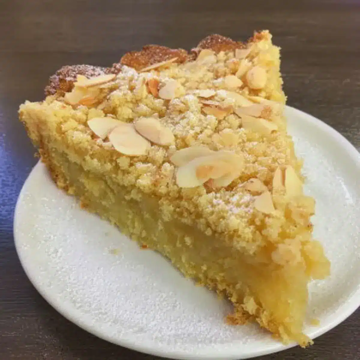 gyteau crumble citron amande