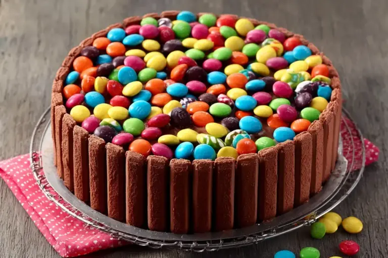 Gâteau d’anniversaire au yaourt et chocolat : le gâteau facile qui fait un max d’effet