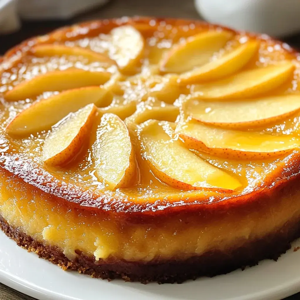 Gâteau flan aux pommes 2 gâteau flan aux pommes