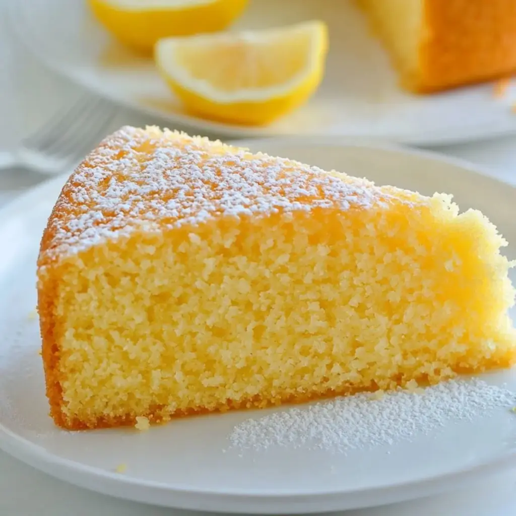 Gâteau Fondant Au Citron