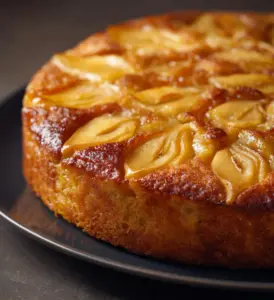 Gâteau fondant aux pommes
