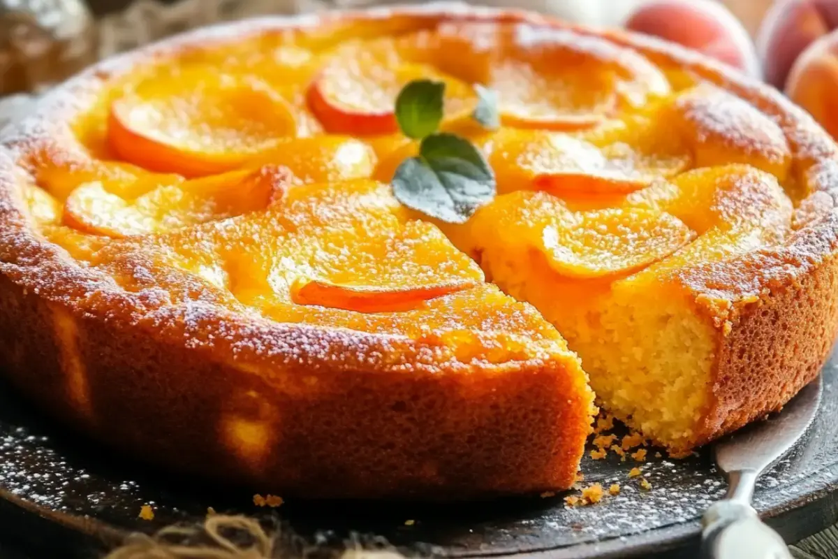 gyteau moelleux aux abricots