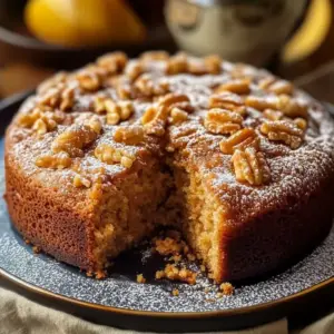 Gâteau Moelleux aux Noix d’Automne