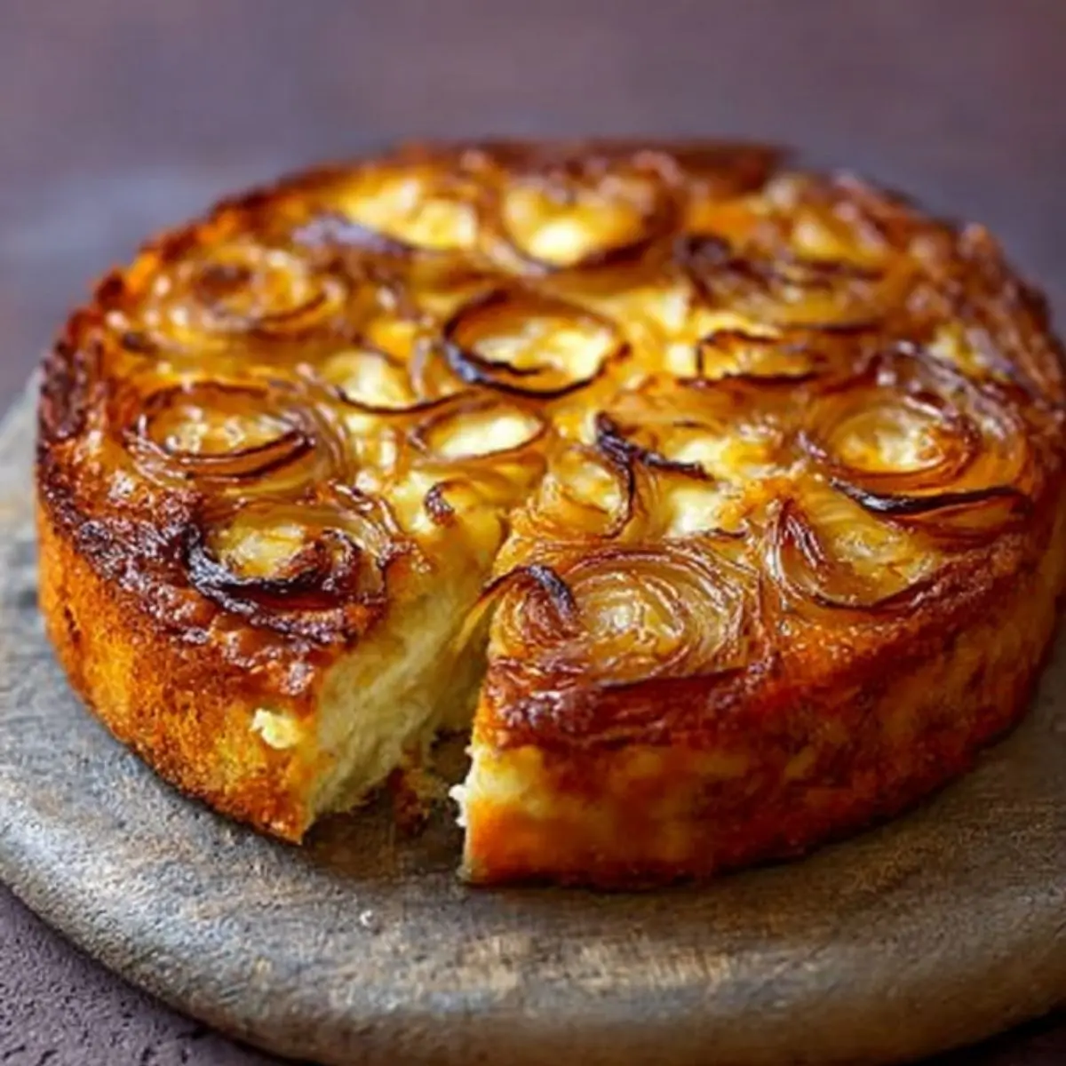 Gâteau Moelleux aux Oignons et Fromage 2 gâteau moelleux aux oignons et fromage