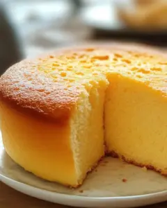 Gâteau moelleux à la vanille