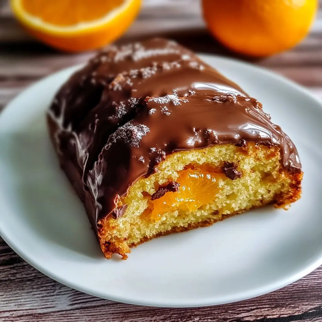 Gâteau à l’Orange et Pépites de Chocolat