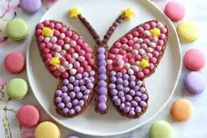 Gâteau Papillon au Chocolat Magique