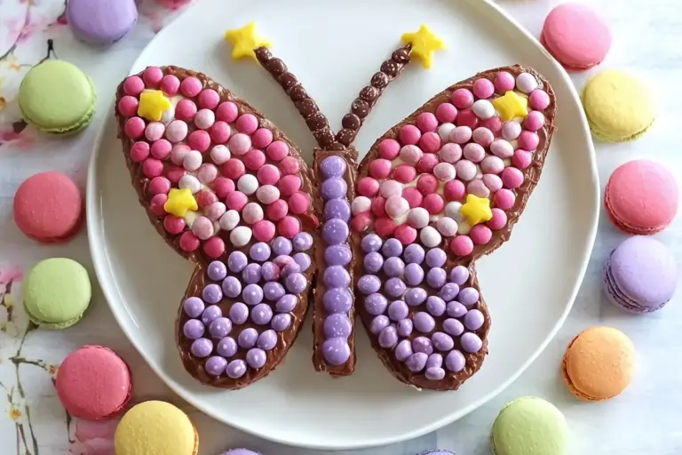 Gâteau d’anniversaire papillon au chocolat : le dessert pour enfants qui fait rêver
