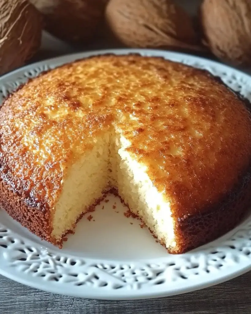 Gâteau à la noix de coco râpée 2 gâteau à la noix de coco