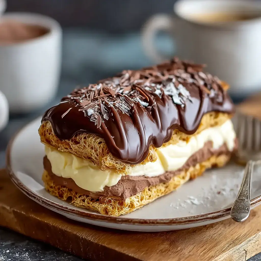 Gâteau éclair facile 2 gâteau éclair facile