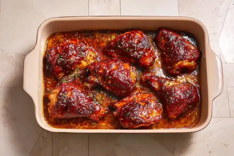 Hauts de cuisses de poulet au four : l’allié croustillant de vos soirs pressés !