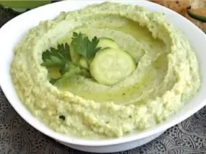 Houmous de courgettes