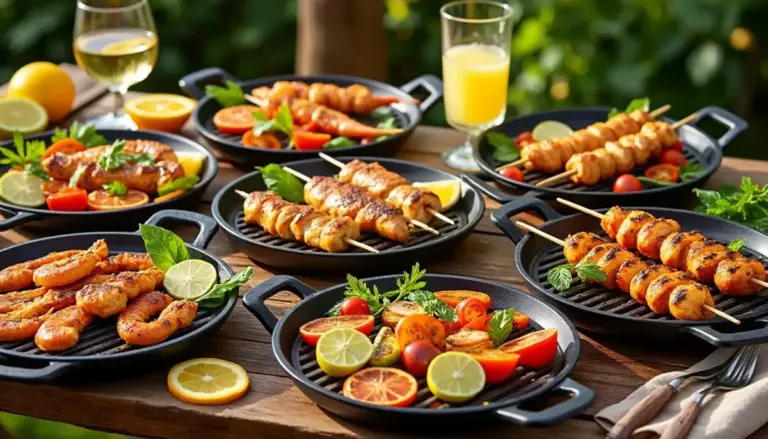 Repas Plancha Pour des Soirées d'Été Inoubliables