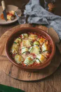 Involtini de courgette à la ricotta et pecorino