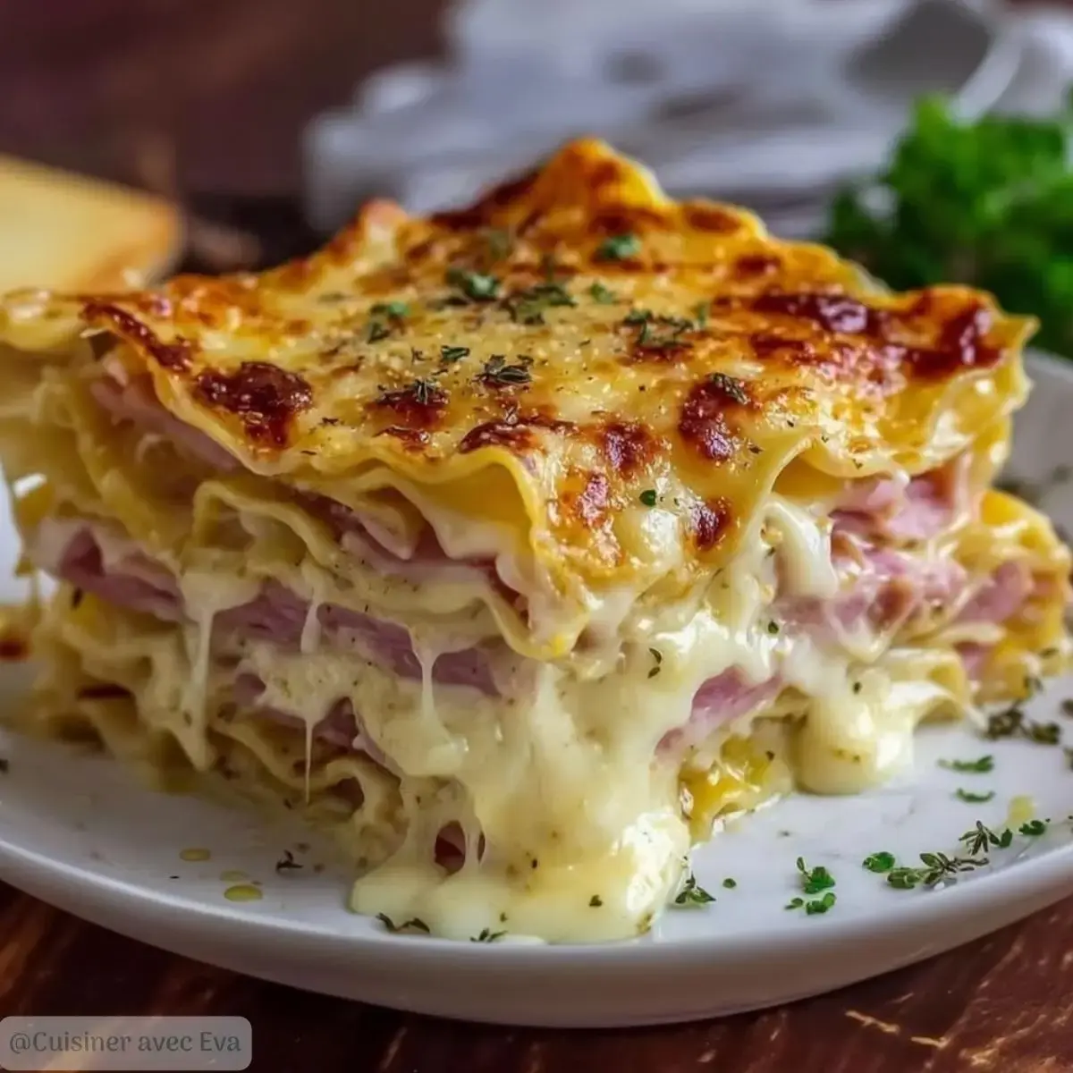 Lasagnes au Jambon et Fromage : Un plat irrésistible ! - 2 lasagnes au jambon et fromage