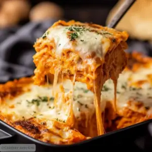Lasagnes à la courge butternut et sauce tomate